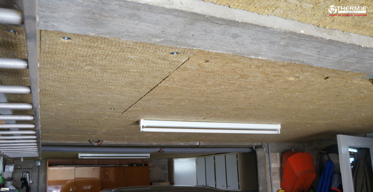 Plaque Isolation Plafond  Garage 