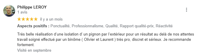 Avis_client_Pignon_Proville