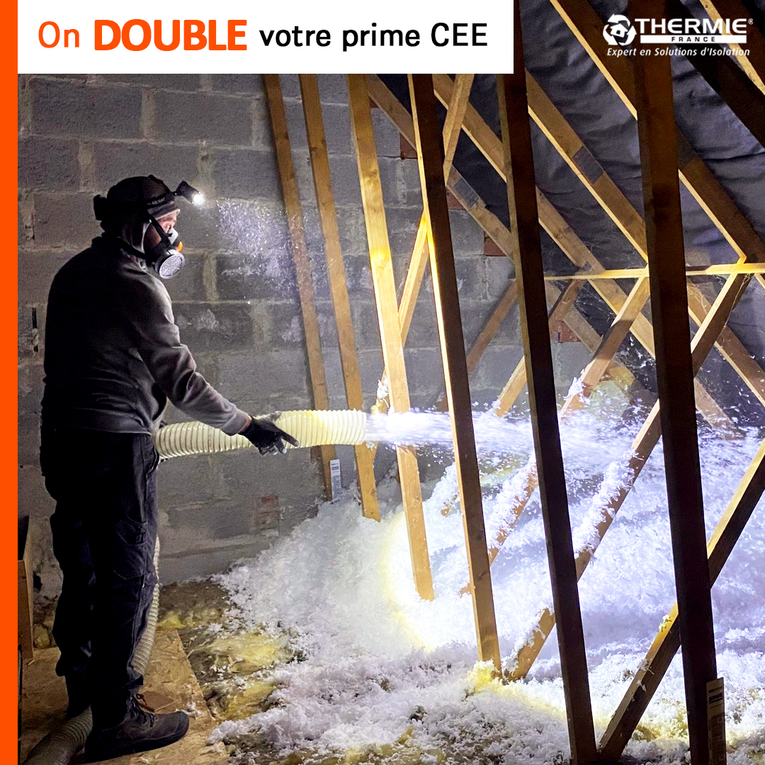 isolation des combles doublez votre prime CEE