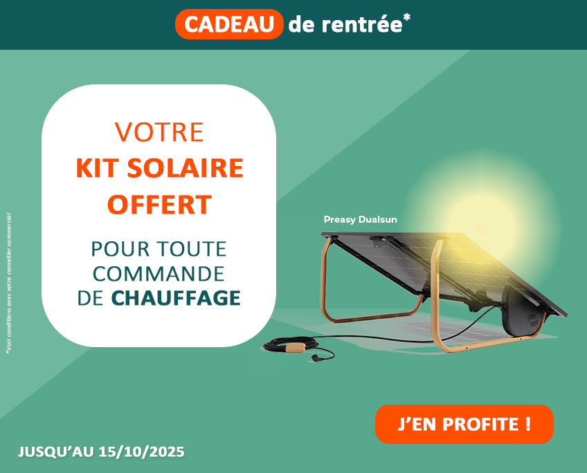 offre Thermie France kit solaire offert