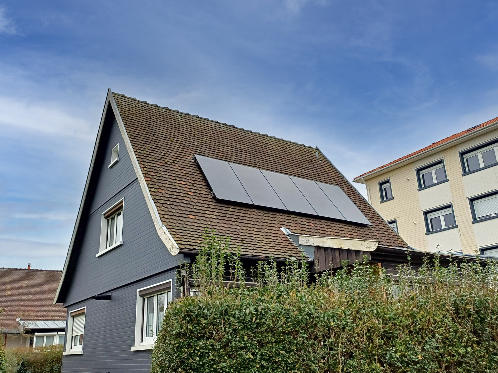 panneaux photovoltaïques thermie france