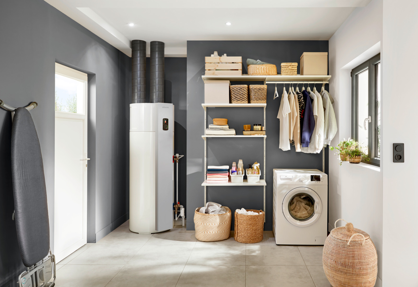 Autres équipements de chauffage : radiateur électrique et chauffe-eau thermodynamique