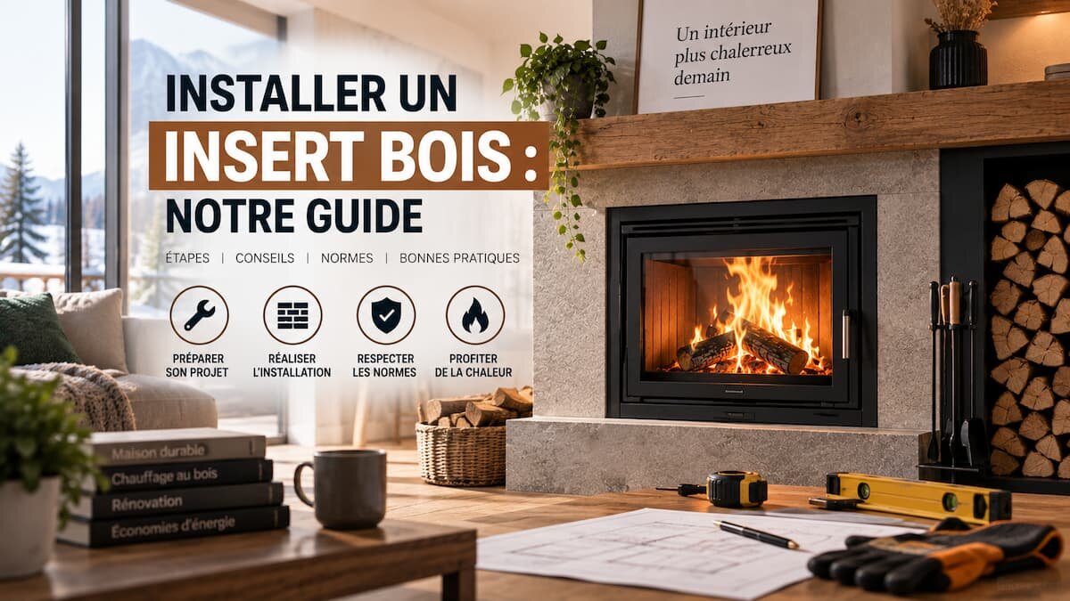 Installer un insert bois : guide complet et normes 2026