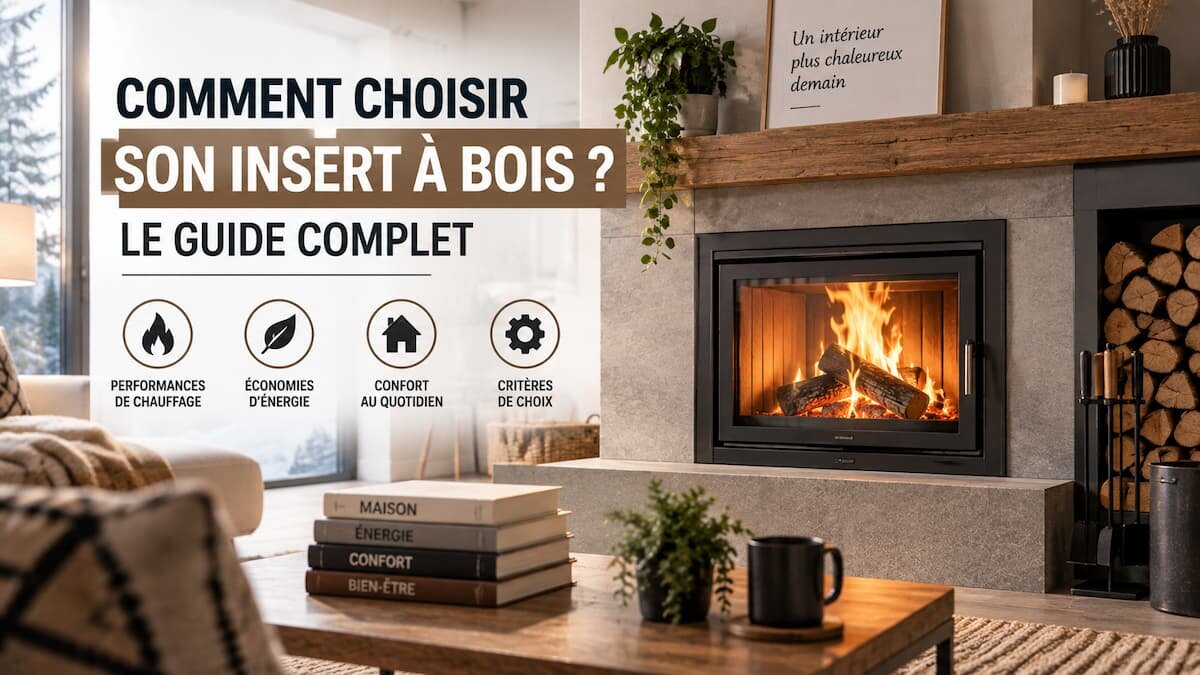 Comment choisir son insert à bois ? Guide complet